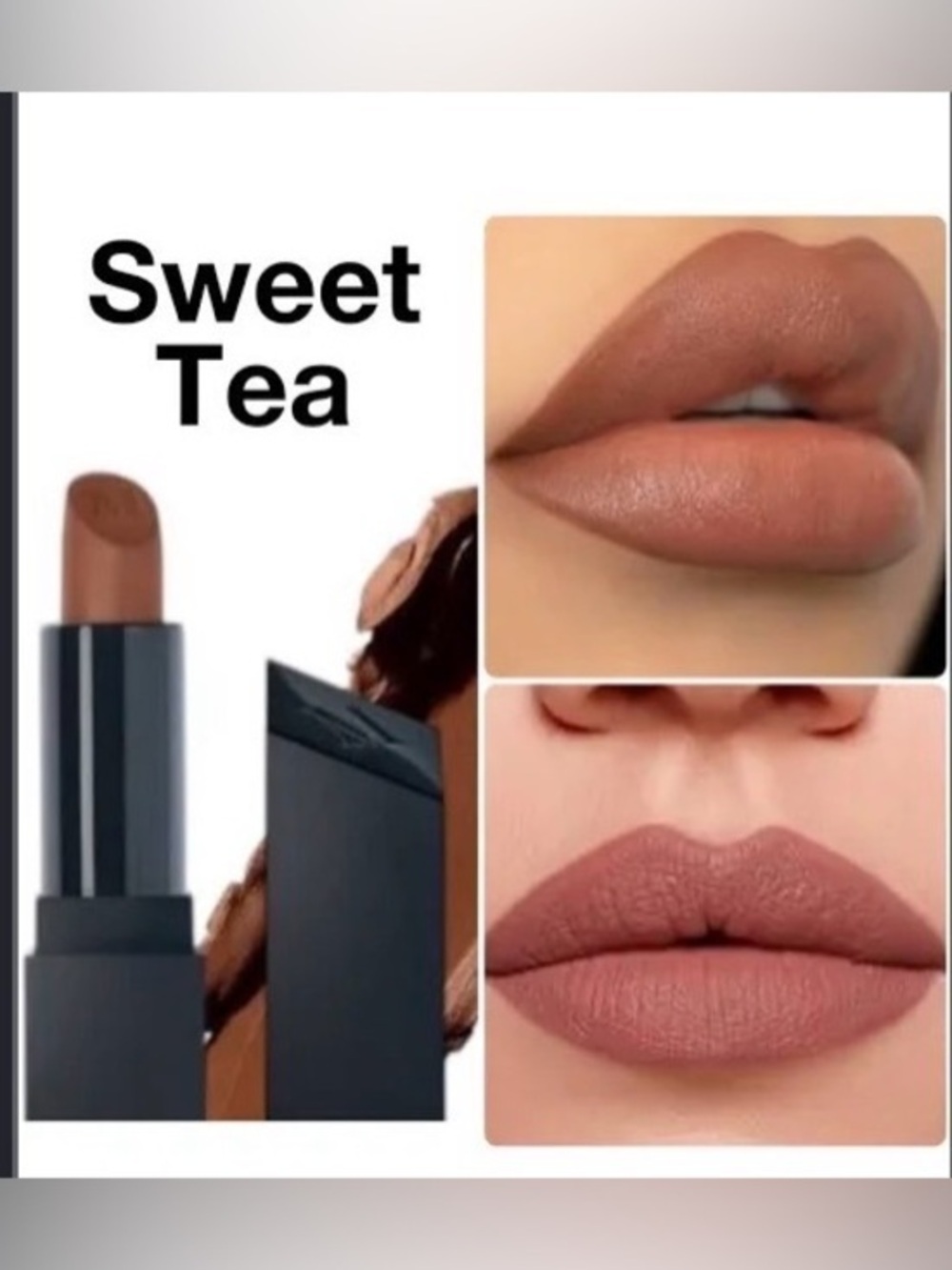 Morphe SWEET TEA Matte Lipstick - Brown Shade